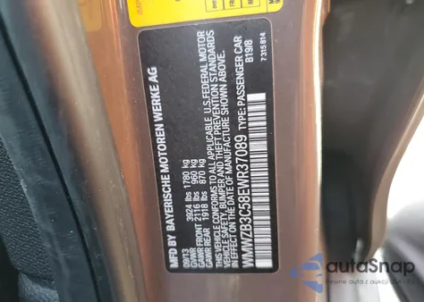 2014 Mini Cooper Countryman из США, поврежденный, VIN WMWZB3C58EWR37089